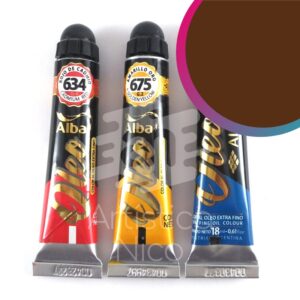 Oleo extrafino profesional Alba x 18 ml. G2 - Bordeaux permanente 690