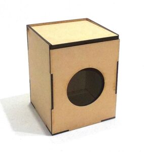 Caja para galletitas MDF 3mm