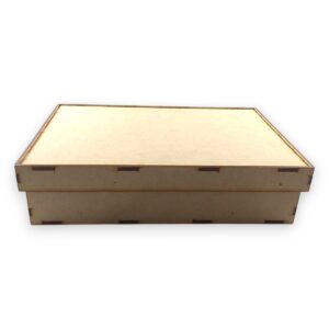 Caja zapatos baja 20x30x7 cm. MDF 3mm