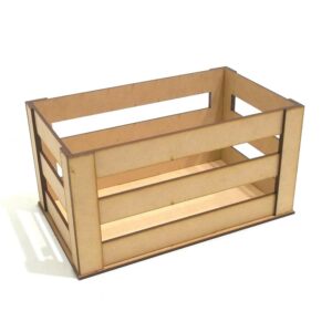 Cajon de verduras 15x25x13 cm. MDF 3mm