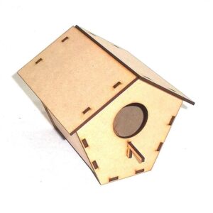 Casa de pajaros chica MDF 3mm