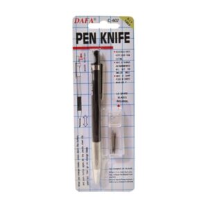 Cortante cutter retractil Erika con 10 repuestos