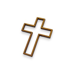 Cruz N° 5 - 3,8x5 cm. MDF 3mm
