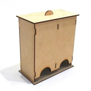 Dispenser de te doble MDF 3mm