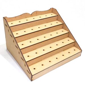 Escalera porta-chupetines 25x30x18 cm. MDF 3mm