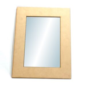 Espejo rectangular exterior 32x42 cm. interior 20x30 cm. MDF