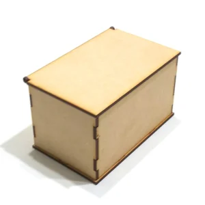 Caja con bisagra 9x15 altura 9 cm. Nº 5 MDF 3mm