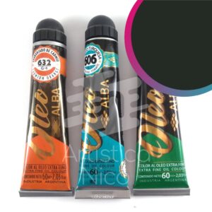 Oleo extrafino profesional Alba x 60 ml. G2 - Gris de Payne 679