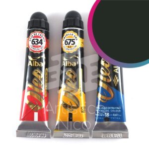 Oleo extrafino profesional Alba x 18 ml. G2 - Gris de Payne 679