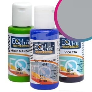 Acrilico decorativo EQarte x 50 cc. - Tradicional - Gris perla