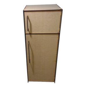 Heladera infantil base 34x36cm. altura 95cm. MDF 5mm