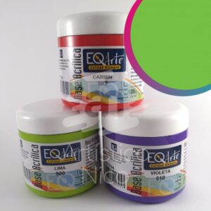 Base acrilica EQarte 200ml. - Hierba