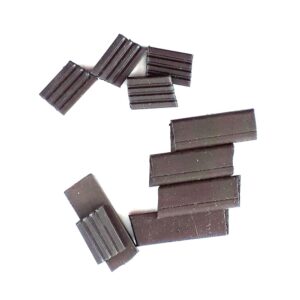 Iman flexible rectangular de 1 cm. x 20 u.