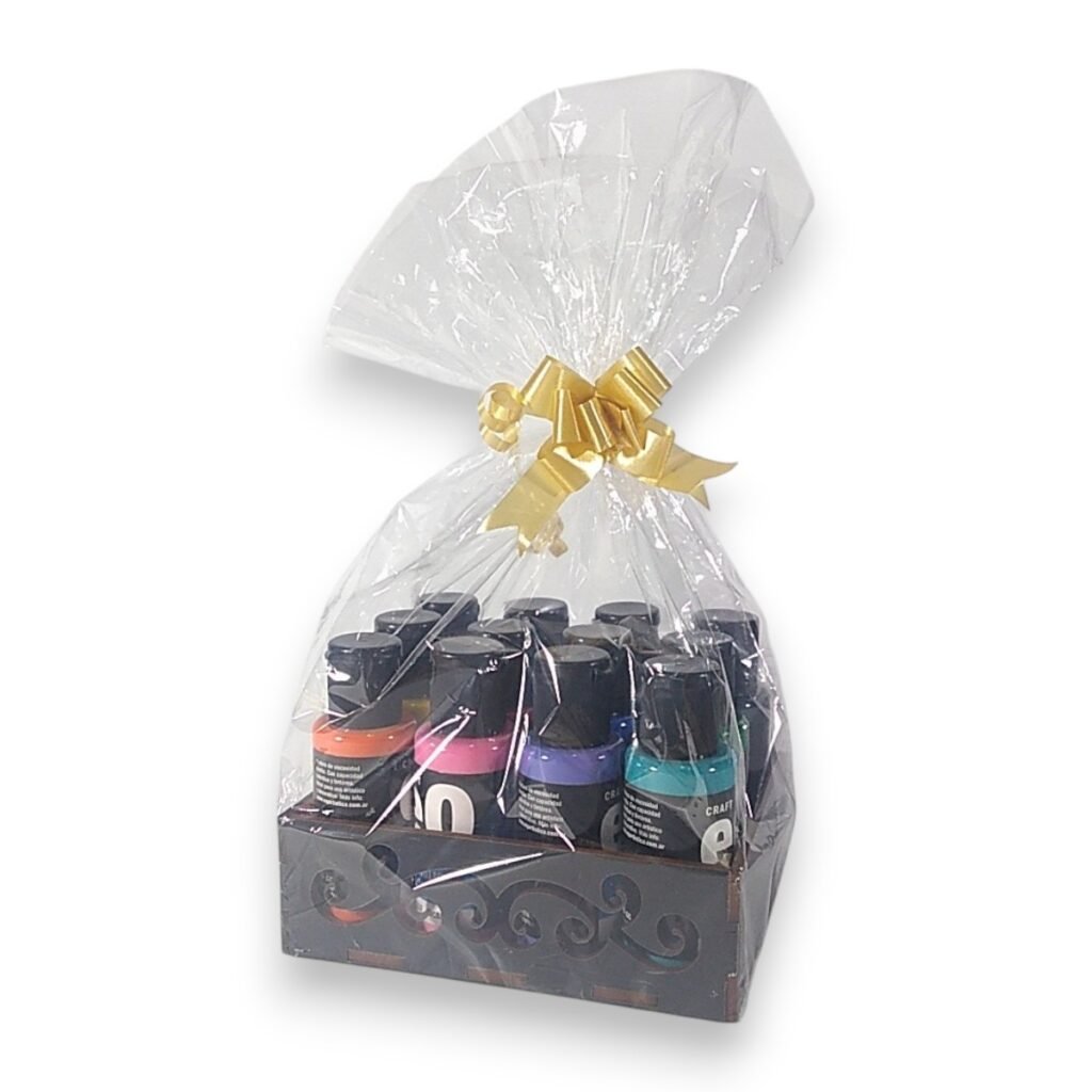 Kit acrilicos bandeja de regalo x12 u. 50ml. - EQarte