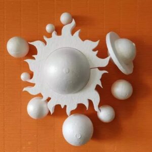 Sistema solar telgopor kit 11 piezas