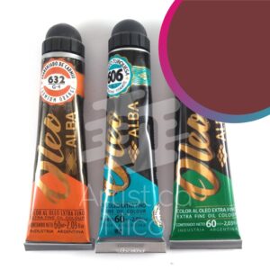 Oleo extrafino profesional Alba x 60 ml. G4 - Laca carminada de alizarina 638