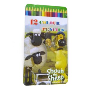 Lapices de colores Besko en lata x12 colores