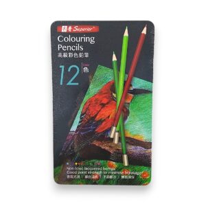 Lapices de colores Superior en lata x12 colores