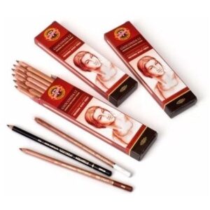 Lapiz Koh I Noor Gioconda - White Coal (carbon blanco) 8812 nro. 3