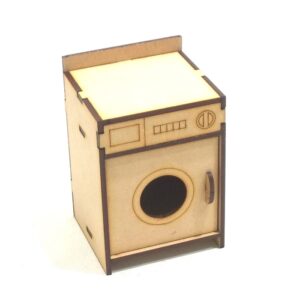 Lavarropas para casita de muñecas MDF 3mm