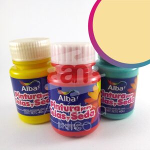 Pintura para telas y seda Alba x 40 ml. - Tradicional - Maiz