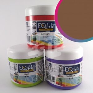 Base acrilica EQarte 200ml. - Marron