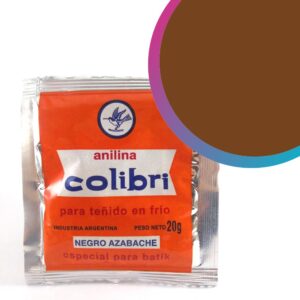 Anilina Colibri comun para teñido en frio x 20 gr. - Pardo rojizo