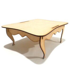 Mesa para candy bar 20x25 cm. MDF 3 mm.