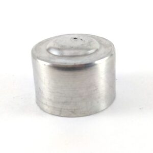 Molde de acero inoxidable velita de noche diametro 3,5 cm. alt. 2,3 cm. V90