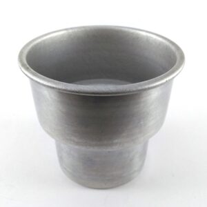 Molde de acero inoxidable velita redonda 2 pisos diametros 5,5 y 7 cm. alt. 6 cm. V69