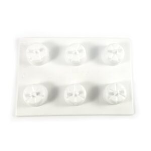 Molde plastico blanco para jabones - Velitas de noche