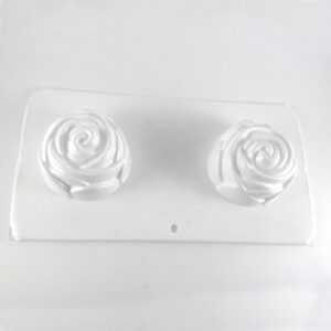 Molde plastico blanco para jabones - Pimpollo mediano