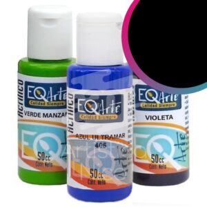 Acrilico decorativo EQarte x 50 cc. - Tradicional - Negro marfil