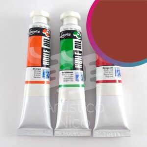 Oleo profesional L&B Louvre 20 ml. Ocre rojo 306