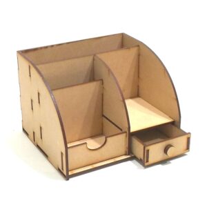 Organizador multiuso chico 15x17x12 cm. MDF 3mm