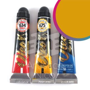 Oleo extrafino profesional Alba x 18 ml. G3 - Oro 677