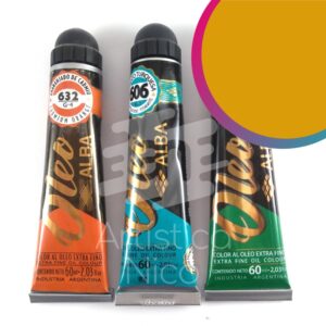 Oleo extrafino profesional Alba x 60 ml. G3 - Oro 677