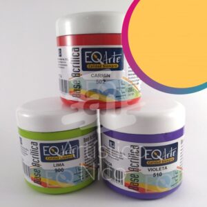 Base acrilica EQarte 200ml. - Oro