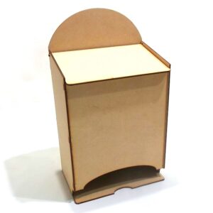 Pañalera alta altura 40cm. MDF 3mm