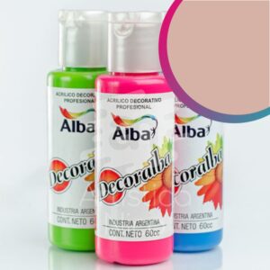 Acrilico decorativo Decoralba x 60 ml. - Tradicional - Piel canela