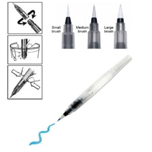 Pincel de agua Waterbrush recargable acuarelable