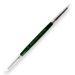 Pincel de goma doble punta Nº 2