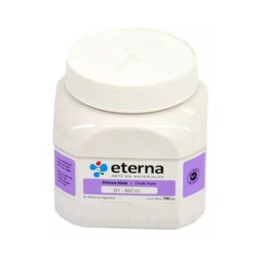 Chalk paint Eterna pintura a la tiza 700ml. Nieve