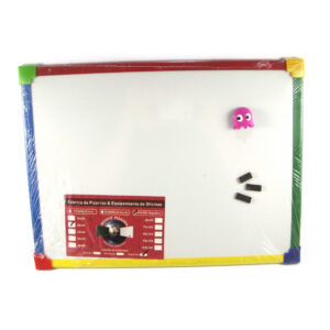 Pizarra magnetica marco de colores 30x40cm. para marcadores