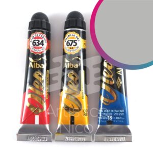 Oleo extrafino profesional Alba x 18 ml. G3 - Plata 678