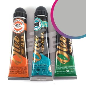 Oleo extrafino profesional Alba x 60 ml. G3 - Plata 678