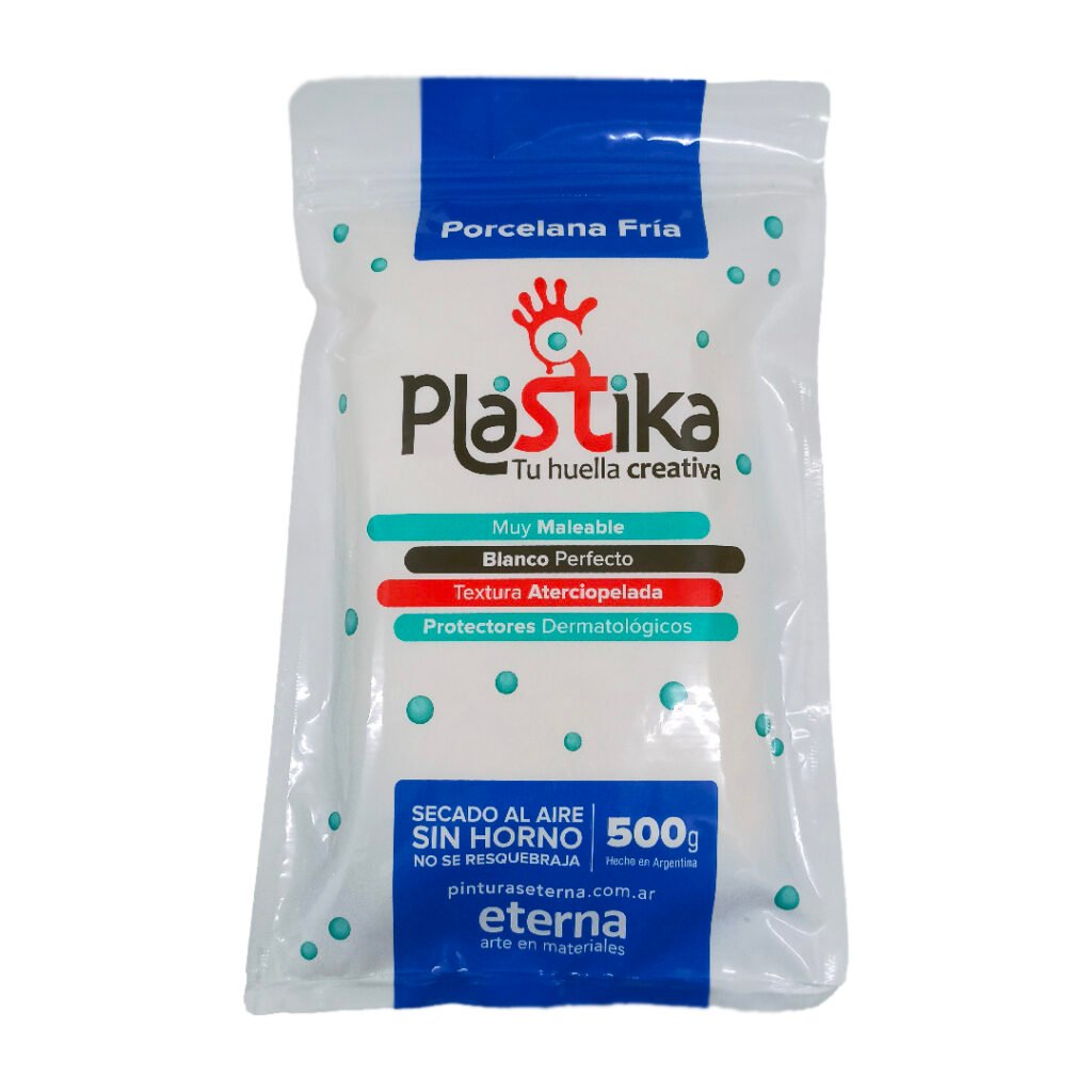 Porcelana fria Plastika 500gr.