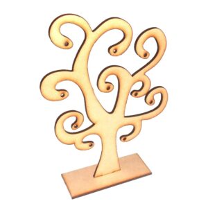 Porta aros chico altura 21cm. ancho 15cm. MDF 3mm