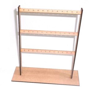 Porta aros mediano altura 26cm. ancho 22cm. MDF 3mm