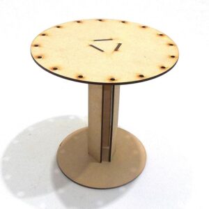 Porta-paraguitas chupetines circular diametro 20 cm. altura 20 cm. MDF 3mm